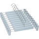 thumbnail image 1 of Perchas para pantalones con pinzas, ganchos giratorios de 360°, perchas que ahorran espacio, 1 of 5