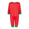 thumbnail image 4 of Meihuid Christmas Family Matching Pajama Red Holiday Pjs Sets Cotton Sleepwear, 4 of 9