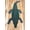 Dark Grey, variant on Crocodile Wool Area Rug – Handmade 100% Wool with Lifelike Crocodile Inspired Animal Print Design – Premium and Durable Doormat for Home Décor (Light Green, 3' x 5')
