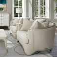 thumbnail image 2 of Michael Amini London Place Chair and a Half - Champagne/Platinum, 2 of 10