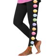 thumbnail image 4 of BKQCNKM Leggings for Womenï¼ Easter Leggings for Womenï¼ Leggings for Girlsï¼ Sports Running Yoga Pantsï¼ Easter Outfit Womenï¼Black L, 4 of 4