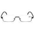 thumbnail image 4 of 8PK Men Half Metal Frame Reading Glasses Blue Light Readers for Small Head Face, 4 of 9