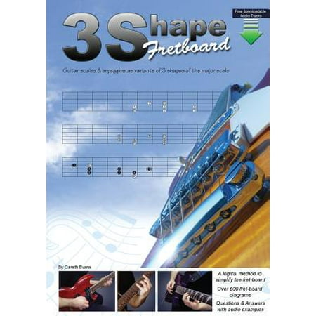 Guitar Scales Fretboard - 3 Shape Fretboard : Guitar Scales and Arpeggios as Variants of 3 Shapes of the Major Scale