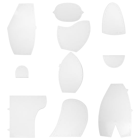 BESTYASH Memory Bear Acrylic Sewing Ruler Template for Quilting, Crafts, and Projects - 1 Set