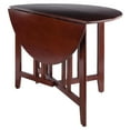 thumbnail image 4 of Winsome Alamo 5-Piece Round Drop Leaf Table with 4 Hamilton Ladder Back Chairs -94565, 4 of 9