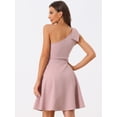 thumbnail image 3 of Disfraz de Navidad Allegra K Vestido de Fiesta Cóctel Rosa XL, 3 of 6