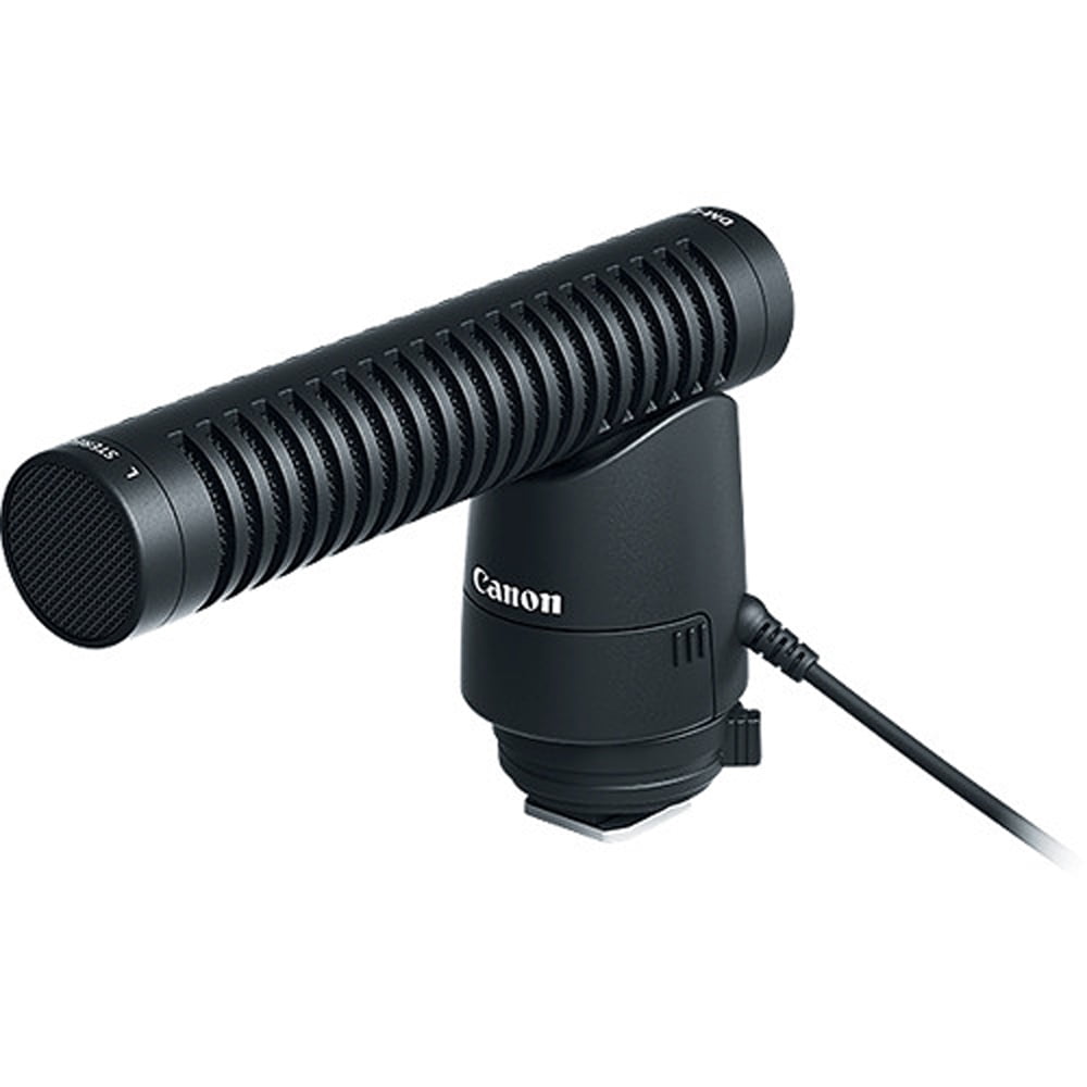 Canon DM-E1 - Microphone - for EOS 250, 6D, 90, Kiss M2, X10, Kiss X9, M50, R5, R6, Rebel SL3, Rebel T8i, RP - Walmart.com