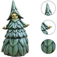 thumbnail image 4 of Figuritas de brujas, figuritas de brujas de Halloween estatua de resina estatua ornamento aterrador para Courtyar oso de fresa Electrónica, 4 of 4