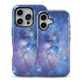 thumbnail image 2 of DesignSkinz Scratch-Resistant Hard Slim Case Compatible with iPhone 12 Mini (Compatible with MagSafe) - Blue & Purple Mixed Universe, 2 of 9