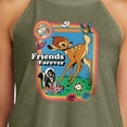 thumbnail image 3 of Bambi - Bambi Friends Forever - Juniors High Neck Tank Top, 3 of 5