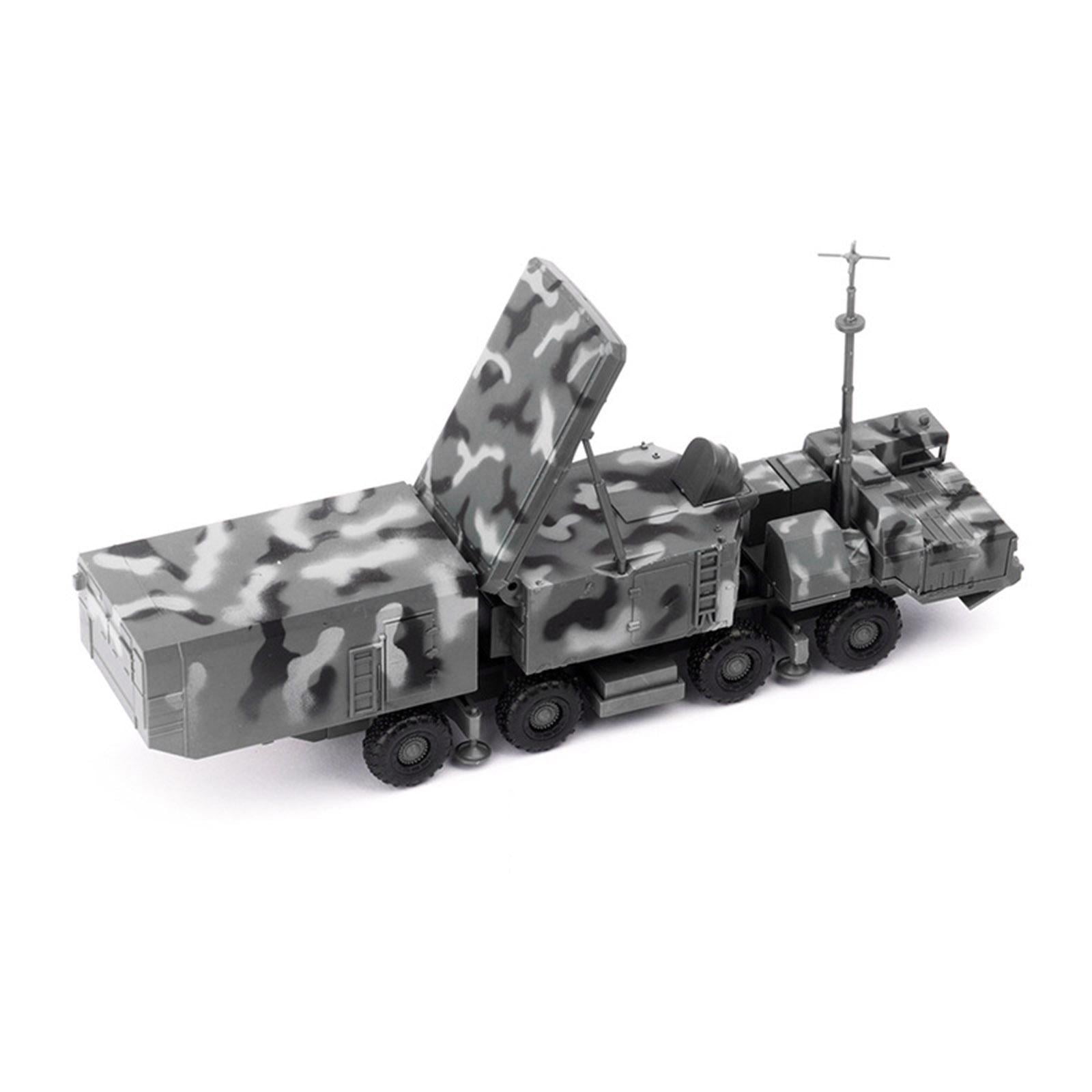 JWQFBC 1/72 Surface- Vehicle DIY Assembly Toys Building Kit Plastic Diecast Model Car Grey