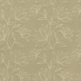 thumbnail image 4 of Sun Zero Bronte Floral Jacquard 100% Blackout Rod Pocket Curtain Valance, 50"W X 18"L, Beige, 4 of 5