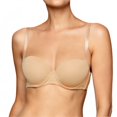 thumbnail image 3 of Women's Underwire Bra Convertible Strapless T Shirt Bra Seamless Underwear Bra Pack 2, 3 of 7