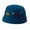 Teal, variant on Toddler Boys Train Print Bucket Hat – White, Lightweight Breathable Sun Hat, Ages 1–4 Years