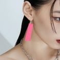 thumbnail image 4 of Mathematical Triangle Ruler and Straight Edge Series EarringsThe Best Gift for A Loved One, 4 of 4