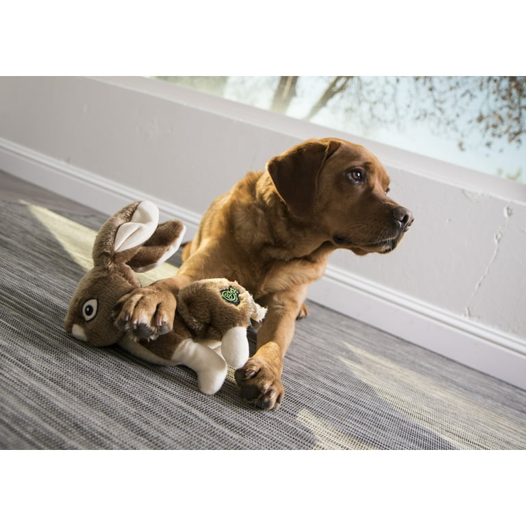 Go Dog Wildlife Rabbit with Chew Guard Technology Durable Plush Squeaker Dog Toy Go Dog Wildlife Rabbit with Chew Guard Technology Durable Plush Squeaker Dog Toy