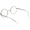thumbnail image 4 of Classic Metal Round Eyeglasses Clear Lens 50mm (Bronze / Clear), 4 of 4