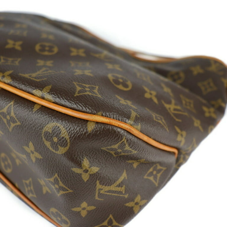 Louis+Vuitton+Delightful+Shoulder+Bag+PM+Black+Leather for sale