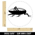 thumbnail image 2 of Grasshopper Insect Solid Self-Inking Rubber Stamp Ink Stamper - Red Ink - Medium 1 Inch, 2 of 7