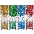 thumbnail image 6 of Dazzling Golden Flakes Glitter Leaf Sheets for Projects and Artistic Creation, 6 of 19