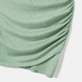 thumbnail image 5 of PatPat Family Matching Button Half Placket Ruched Tank Dresses and Colorblock Polo Neck T-shirts Sets, 5 of 5