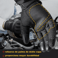 thumbnail image 2 of Guantes De Cuero Malubero Talla S Para Pantalla Táctil Motociclista Malu2033, 2 of 3