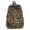 Coffee, variant on Leopard Print Laptop Backpack, Retro Casual Backpack, Fuzzy Aesthetic Backpack for Work Travel Outdoor (Black)
