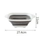 thumbnail image 3 of Xihbxyly Colador, Cesta Ergonómica con Asa de Plástico, Diseño Plegable, Herramienta de Cocina Versátil, para Escurrir Pasta y Verduras, Experiencia Culinaria Casera, Material Pp Duradero., 3 of 3