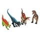 thumbnail image 5 of Juego de adornos de dinosaurio, juguete de dinosaurio de simulación de 4 piezas, juguete de dinosaurio, adorno de estegosaurio, verdadera excelencia, 5 of 8
