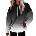 thumbnail image 2 of ylioge Plus Size Hoodies for Women with Front Pocket S-5X Fleece Lined Sweatshirts Womens Trendy Gradient Printed Long Sleeve Pullover Warm Hoodie Tops, 2 of 4