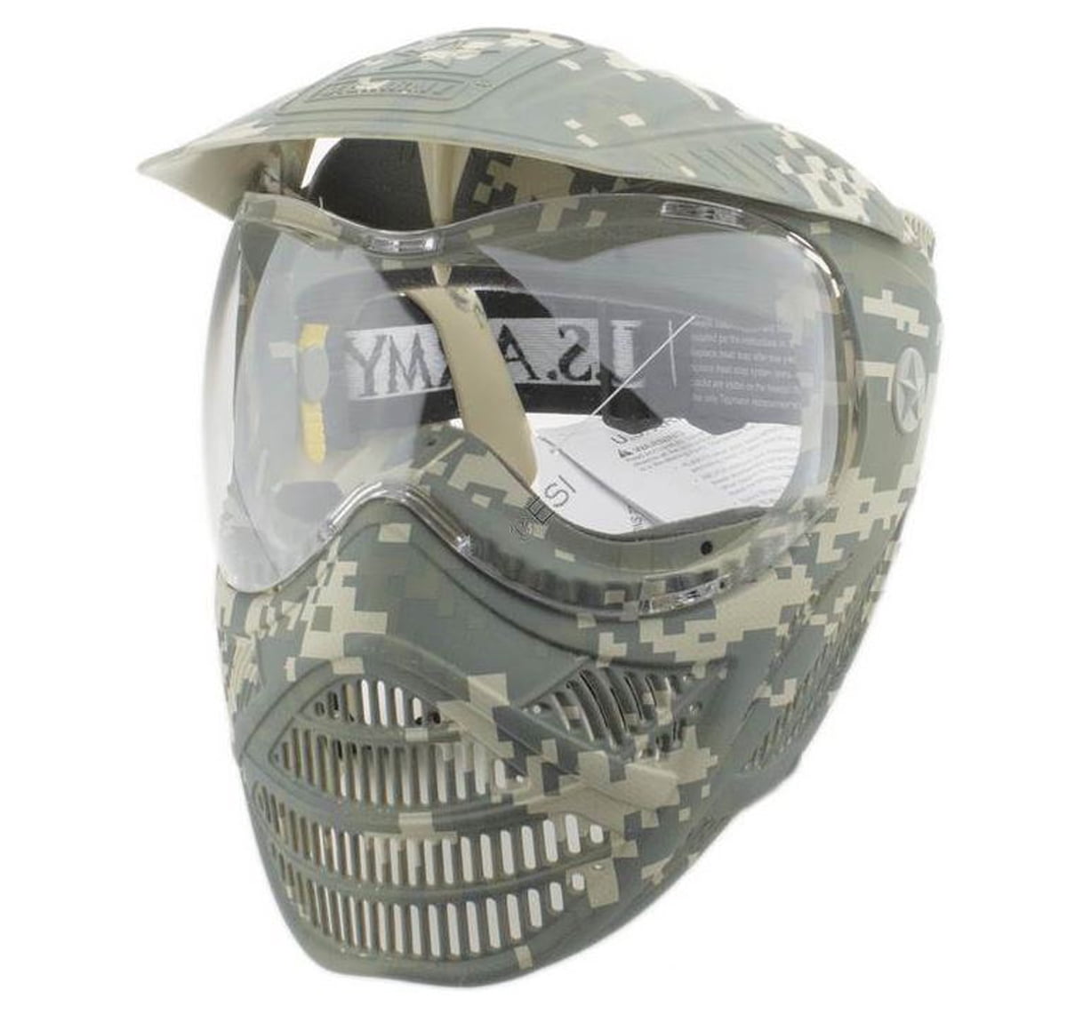 Tippmann US Army Ranger Valor Paintball Goggle Mask Camo