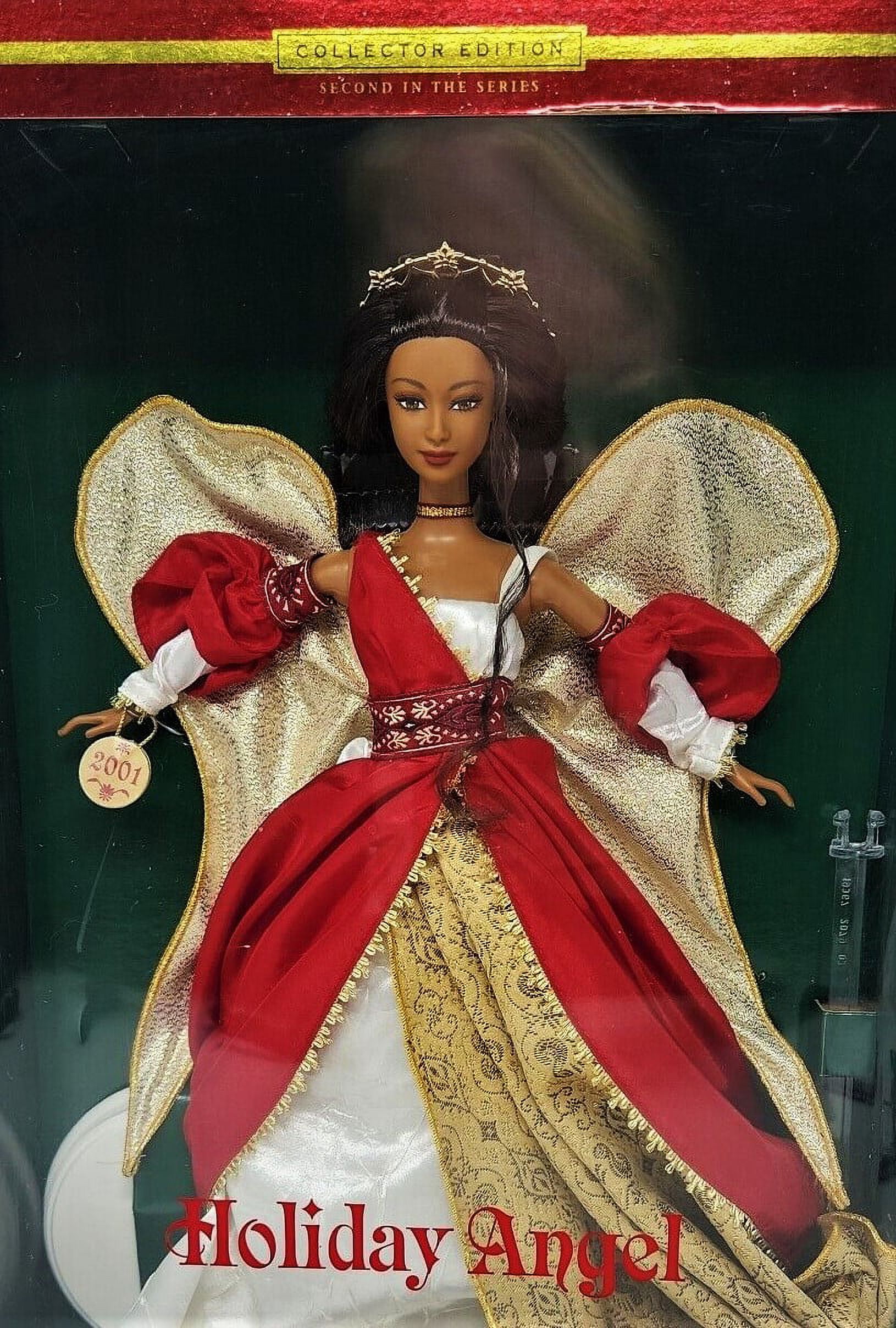 Holiday Angel Barbie Doll African American 2000 Collector Edition