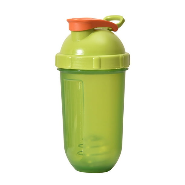 Vaso de agua de plástico de gran capacidad con polvo de proteína graduado, vaso agitador para fitness, vaso mezclador práctico, vaso agitador