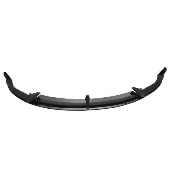 Ikon Motorsports Front Bumper Lip Compatible with 2024-2025 Tesla Model 3 IKON2 Style Matte Black Front Lower Air Dam Chin Spoiler Splitter Guard 3PCS - Injection PP