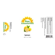 Sun Essential Oils 4oz - Lemon Essential Oil - 4 Fluid Ounces