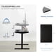 thumbnail image 3 of Escritorio de pie ajustable en altura VIVO DESK-KIT-MB4B negro, 3 of 9