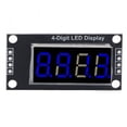 thumbnail image 3 of LAFGUR Digital Display Module,4 Digit Tube LED 7 Segment Display TM1637 Driver Digital Optoelectronic Module Blue 0.36in,Digital LED Tube, 3 of 8