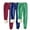 3Green, variant on PuLe pants for women 3PC Women's Color Blocked Velvet Pants Loose Home Tight Leg Sports Warm Sherpa Lined Athletic Sweatpants Jogger Fleece