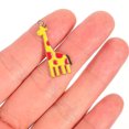 thumbnail image 2 of 10pcs Alloy Giraffe Pendants Charms DIY Jewelry Making Accessory for Earrings Necklace (Yellow), 2 of 8
