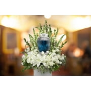 Moonstone Blue Cremation Urns for Human Ashes Adult Urns for Cremation Ashes Urns for Adult Cremation Ashes Urns for Ashes Cremation Urns for Human Ashes Small Keepsake