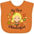thumbnail image 3 of Inktastic My First Oktoberfest Girl Boys or Girls Baby Bib, 3 of 4