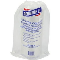 Genuine Joe, GJO03164, Paper Cup Lids, 50 / Pack, Clear