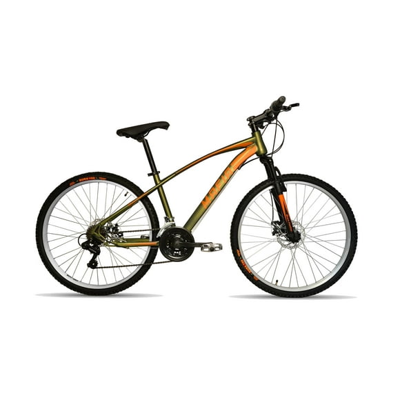 Bicicleta Mtb BLACK PANTHER Frenos Disco 18 Velocidades Rodada 26 Verde