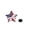 D-6D, variant on karymi Red White Blue Enamel Flag Star Patriotic Brooch Pin 2.8x2 Inch with 4th of July Text for Independence Day Memorial Day Lapel Hat Bag Accessory Holiday Gifts