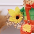 thumbnail image 2 of Halloween Hanging Scarecrow Swing Ornament for Fall Decor, Rustic Wall Decoration Prop, Festive Autumn Seasonal Party for Home Classroom, 2 of 7