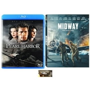 Pearl Harbor & Midway World War II Double Feature 2 Blu Ray Set Includes Battleship Arizona Art Card