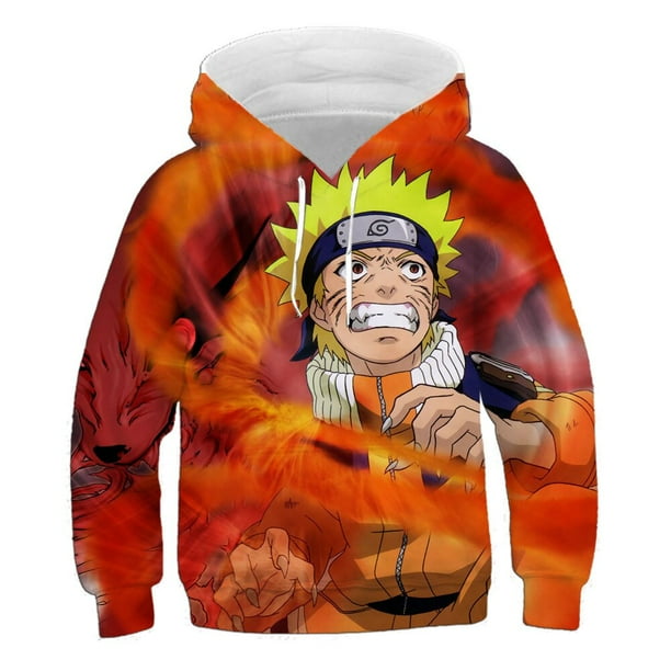 Anime Uzumaki moda hombres mujeres niños Cool sudaderas 3D impreso Casual niño niña niños sudaderas con capucha pulóver Streetwear Hoody Coat150 zhangyuxiang CONDUJO