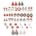 thumbnail image 1 of 50x Colgante de Navideños Esmaltados Tema Navideño Decorativo Elk Santa Sunnimix Colgante Charms, 1 of 8