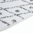 thumbnail image 7 of Unique Loom Paxon Trellis Collection Area Rug - Maeve (7' 10" Round Ivory Black/Ivory), 7 of 7