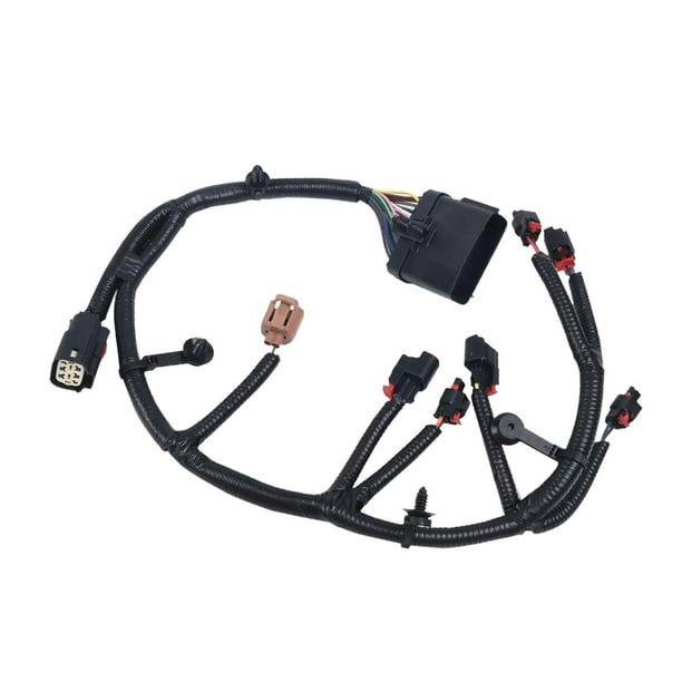 Arnés del inyector de combustible,Reemplazo de cableado de inyector premium 68087837AC,Pieza de reparación confiable del arnés de cableado del motor,Arnés de cables para inyectores de